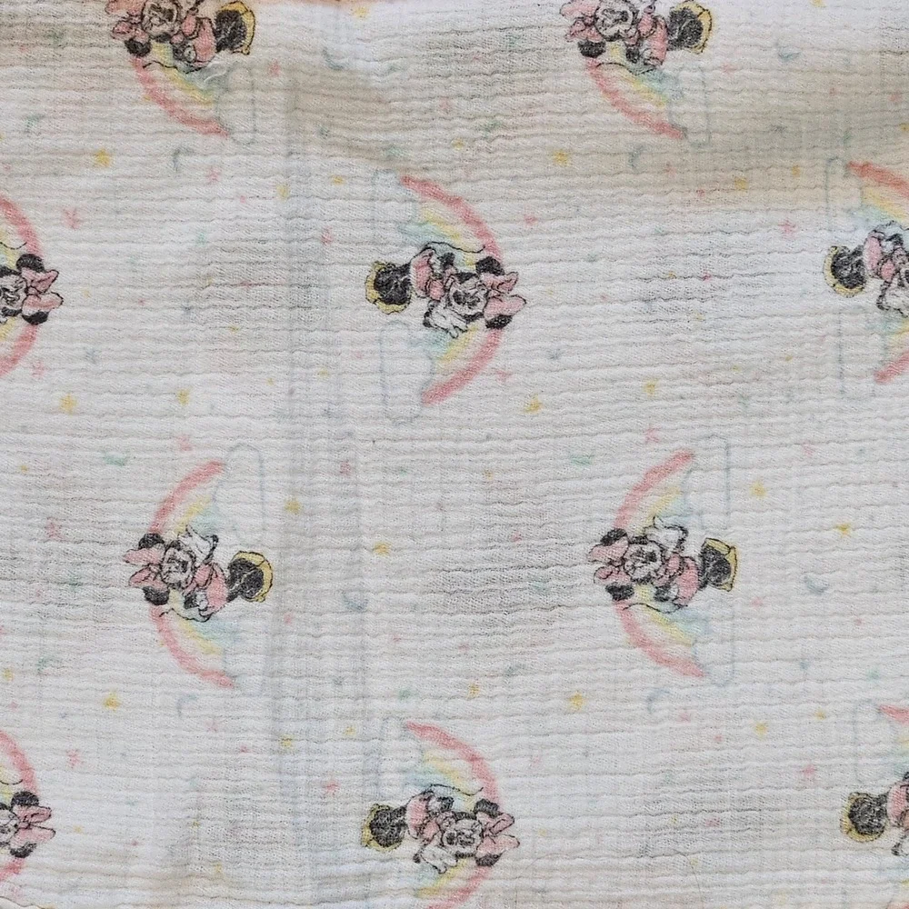 Aden + Anais Disney Baby Swaddle Blankets Kids OS Pink Minnie Mouse 6 Pack